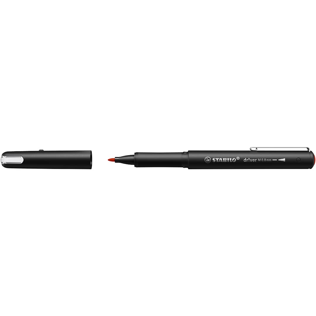 Open in modal - dr!ver Premium Fineliner Red - Medium Tip