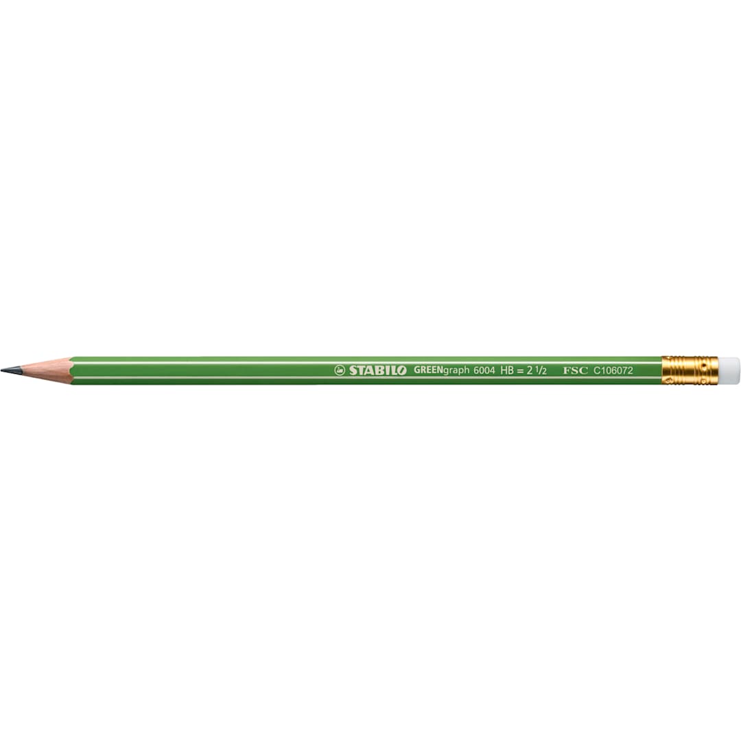Open in modal - STABILO GREENgraph Graphite Pencil w/Eraser