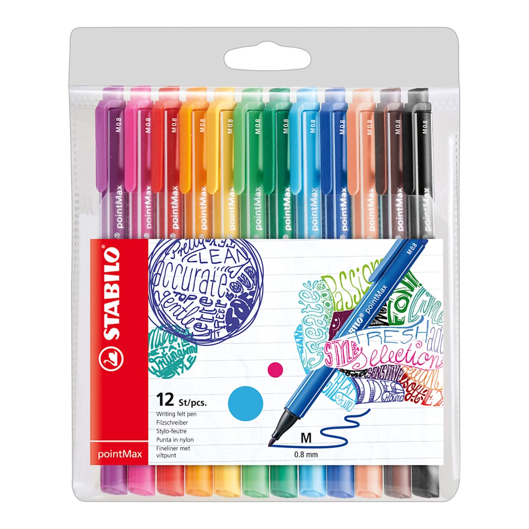 Open in modal - pointMax Pen 12-Pen Set - Peggable