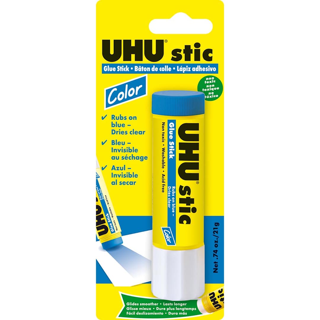 Open in modal - UHU Stic Glue Sticks Purple   .74 oz. - Peggable