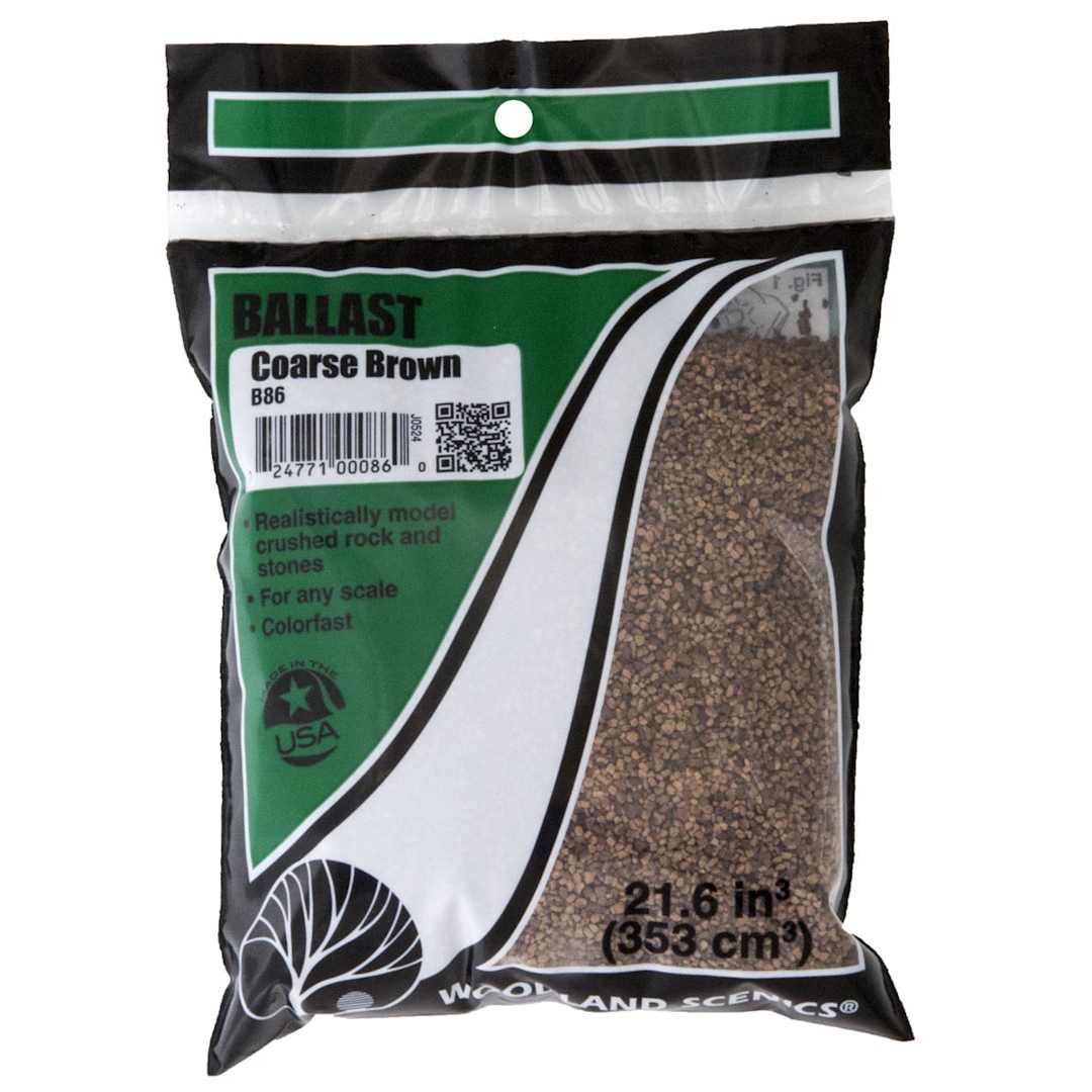 Open in modal - Ballast & Coal Ground Cover Coarse - Brown - Peggable