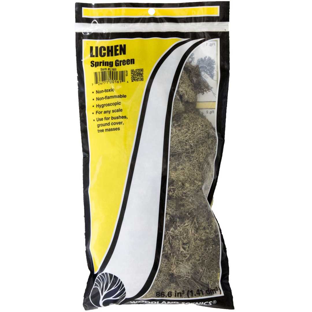 Open in modal - Lichen Groundcover Spring Green - Peggable
