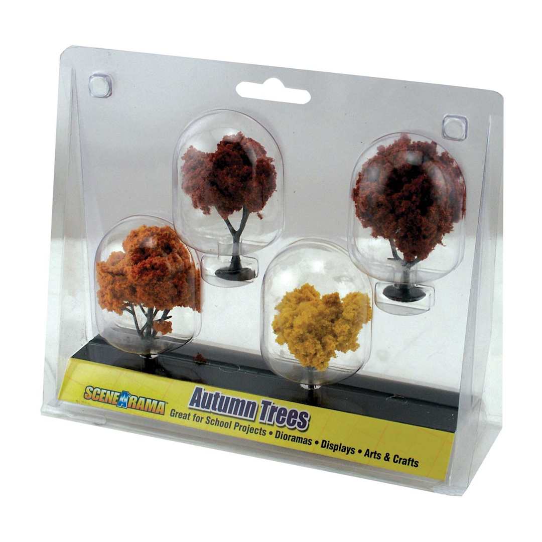 Open in modal - Scene-A-Rama Trees Autumn Trees (4/Pkg.) - Peggable
