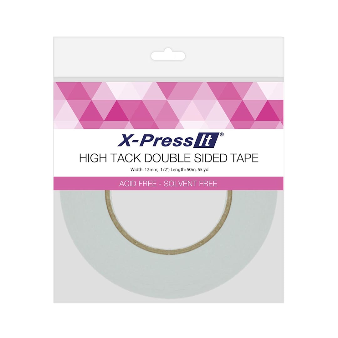 Open in modal - Double Sided Tissue Tape .5" x 55 yds. - Peggable - 3" Core