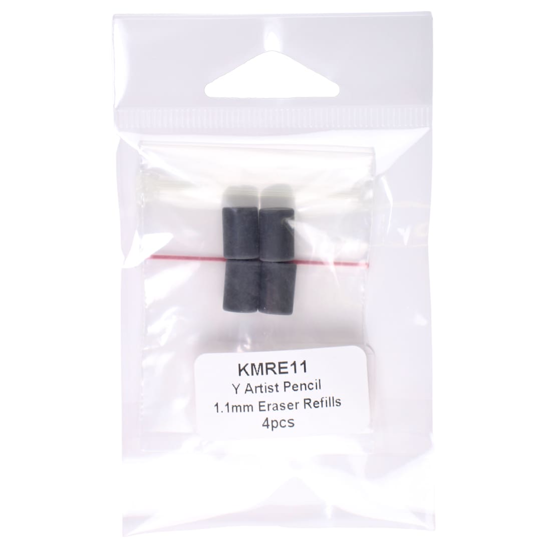 Open in modal - Yasutomo Erasers Pkg of 4, 1.1 mm