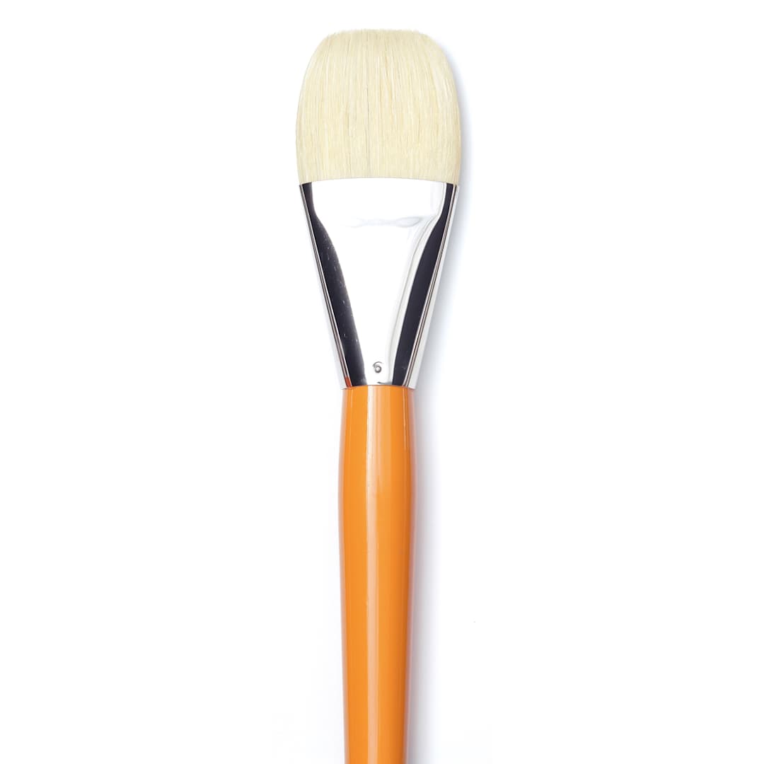 Open in modal - Isabey Yellow Handle Chungking Bristle Brush, Bright, Size 48