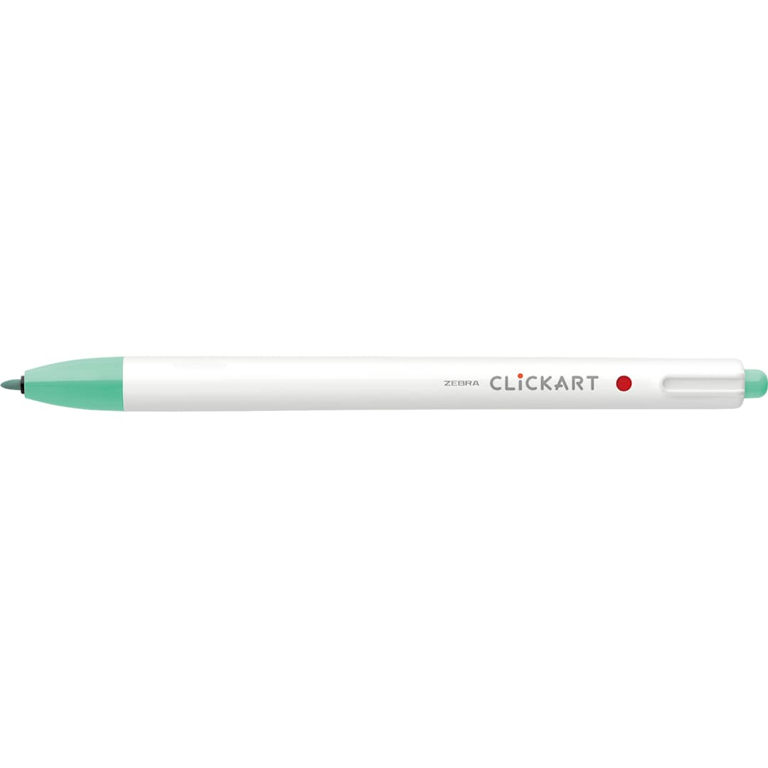 Open in modal - ClickArt Retractable Marker Pen Mint Green