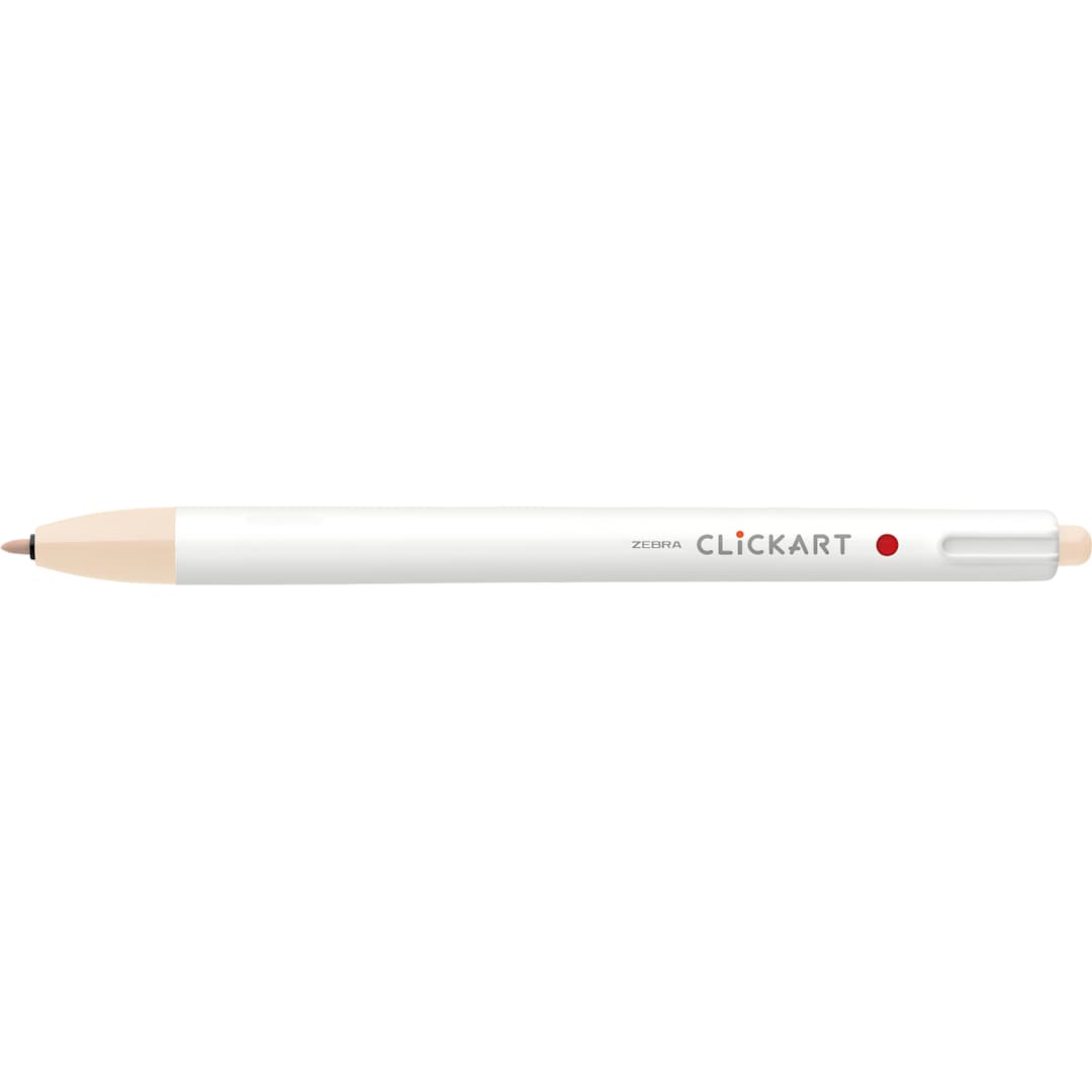 Open in modal - ClickArt Retractable Marker Pen Pale Orange