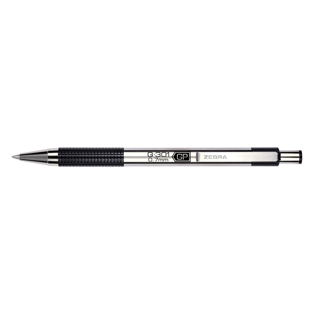 Open in modal - G-301 Retractable Gel Pen .7mm -  Black