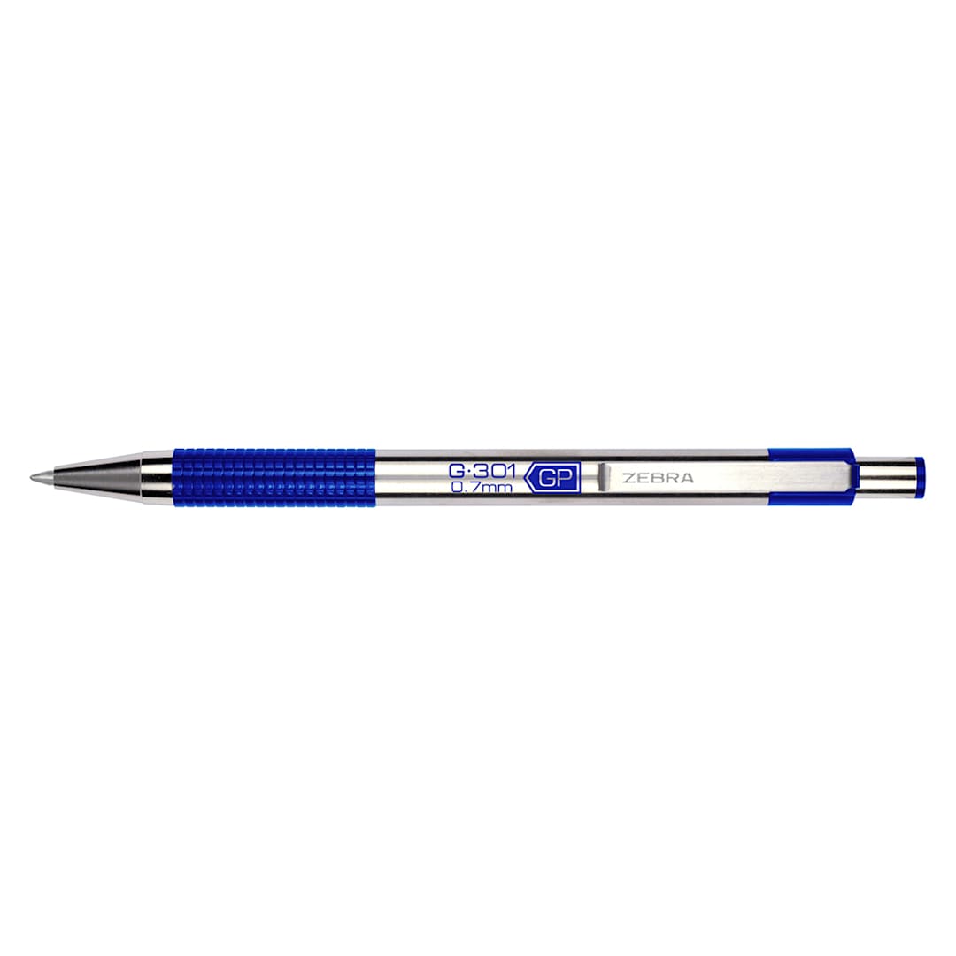 Open in modal - G-301 Retractable Gel Pen .7mm - Blue