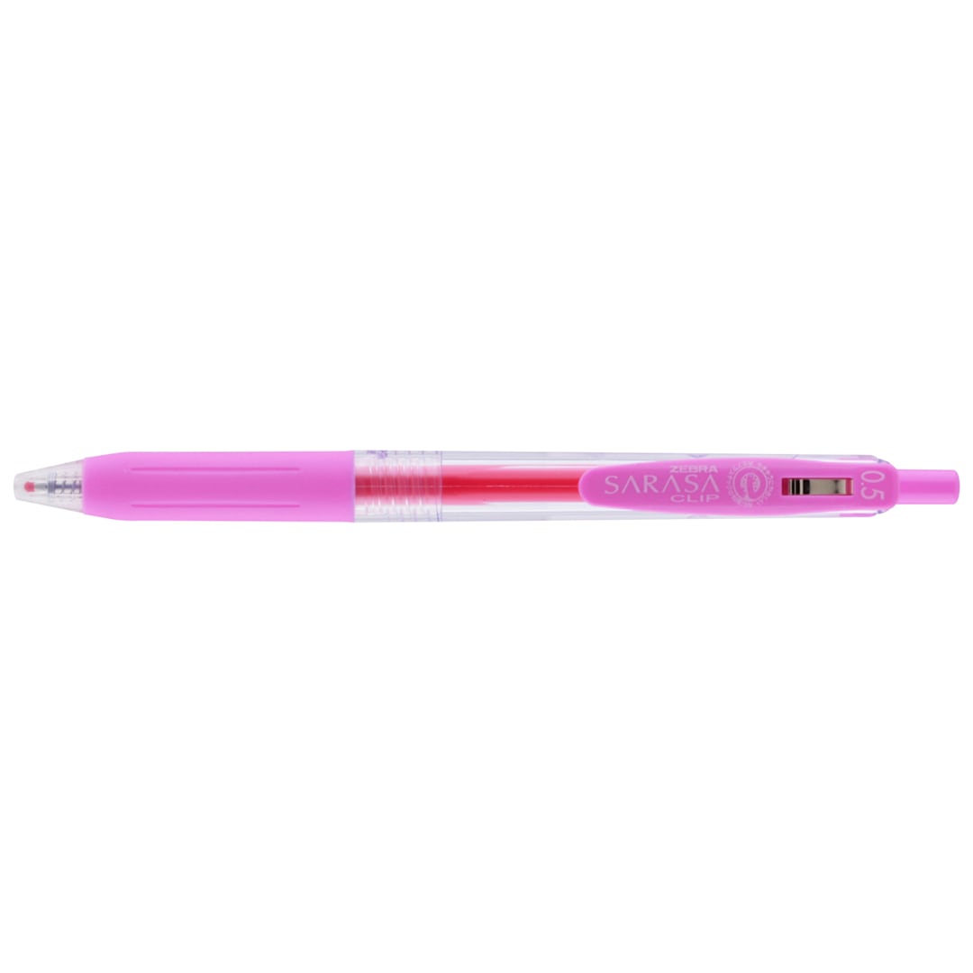 Open in modal - Sarasa Clip Gel Retractable Pen Light Pink