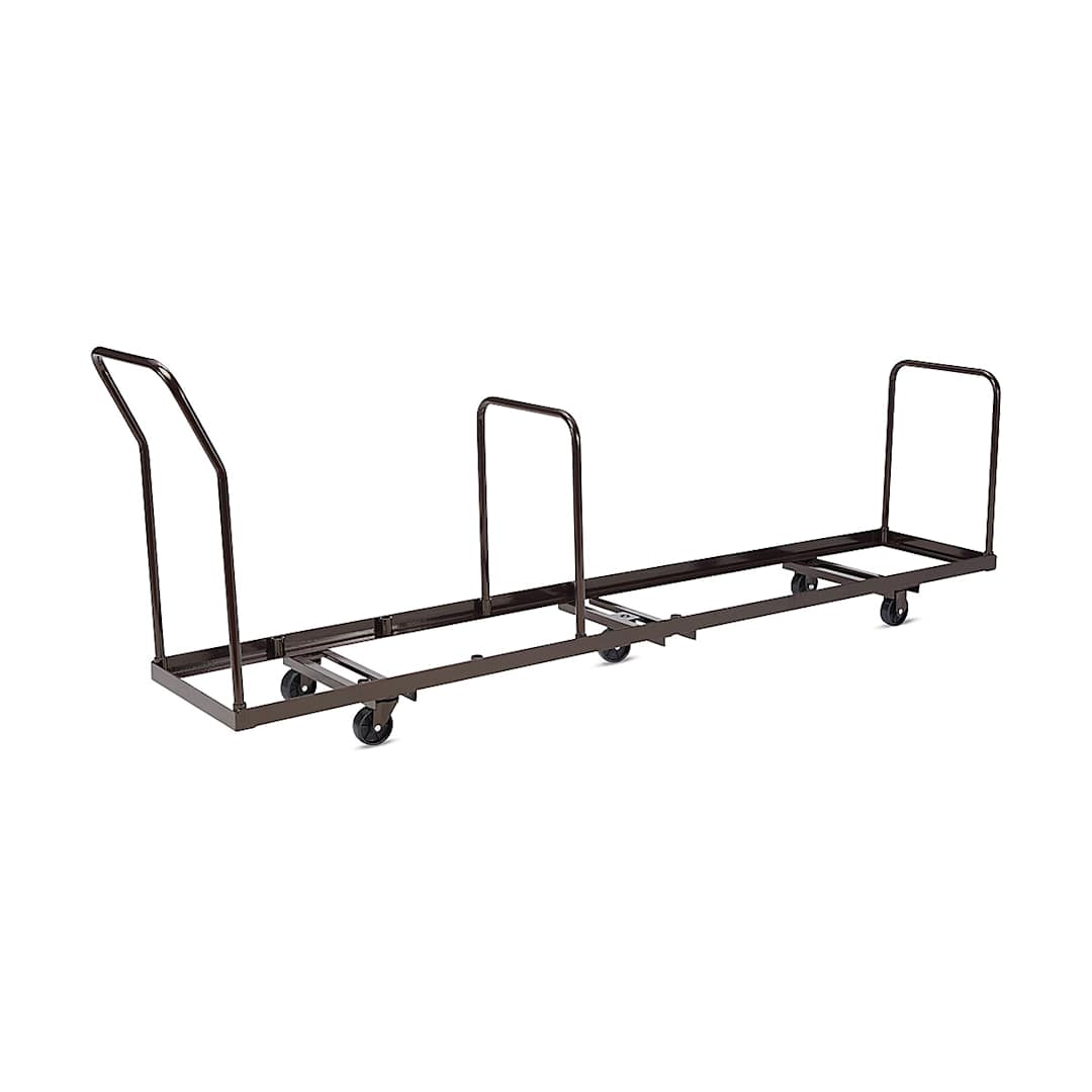 Open in modal - National Public Seating - Angled view of Brown Chair Dolly