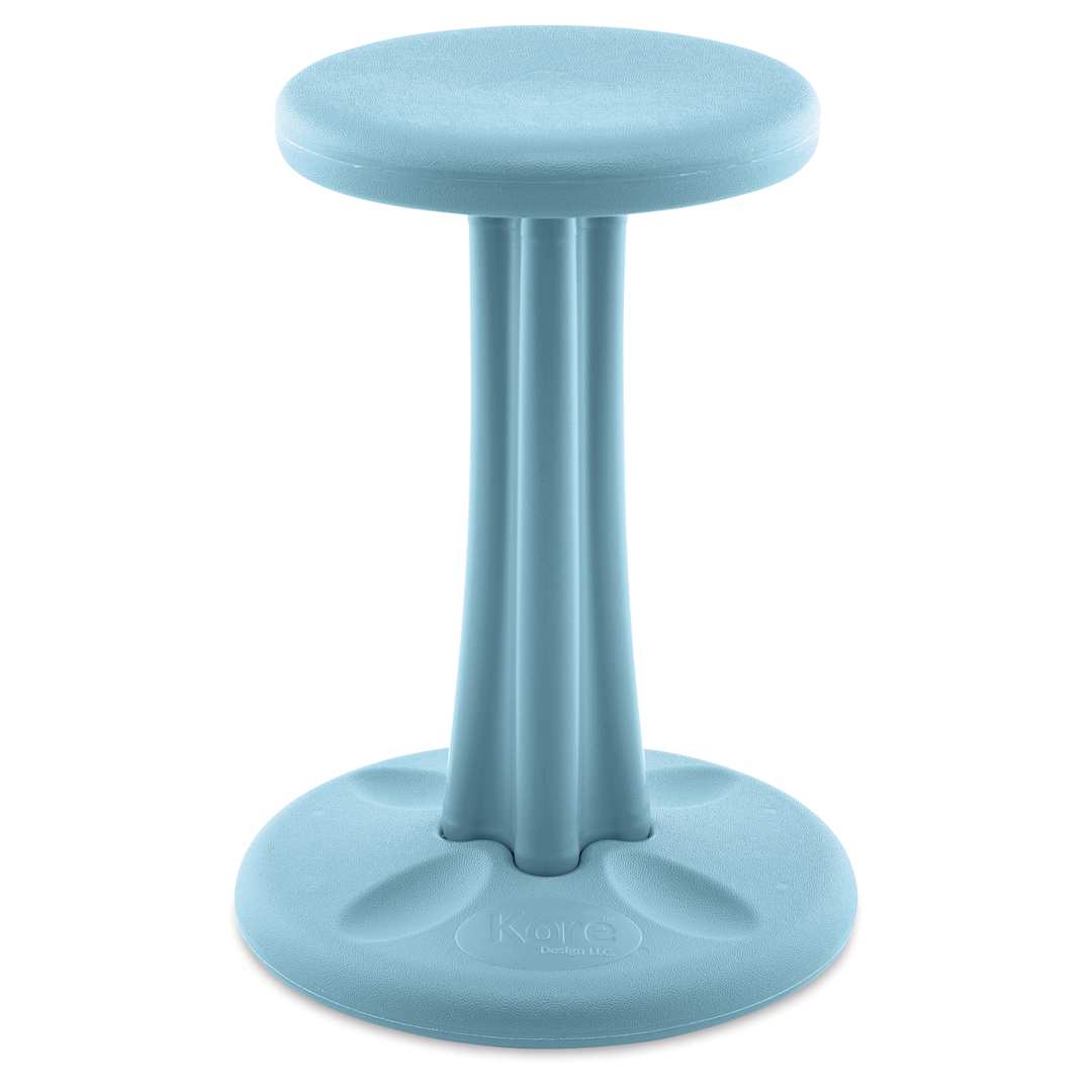 Open in modal - Kore Design Preteen Wobble Chair - Pale Blue, 16" - out of packaging