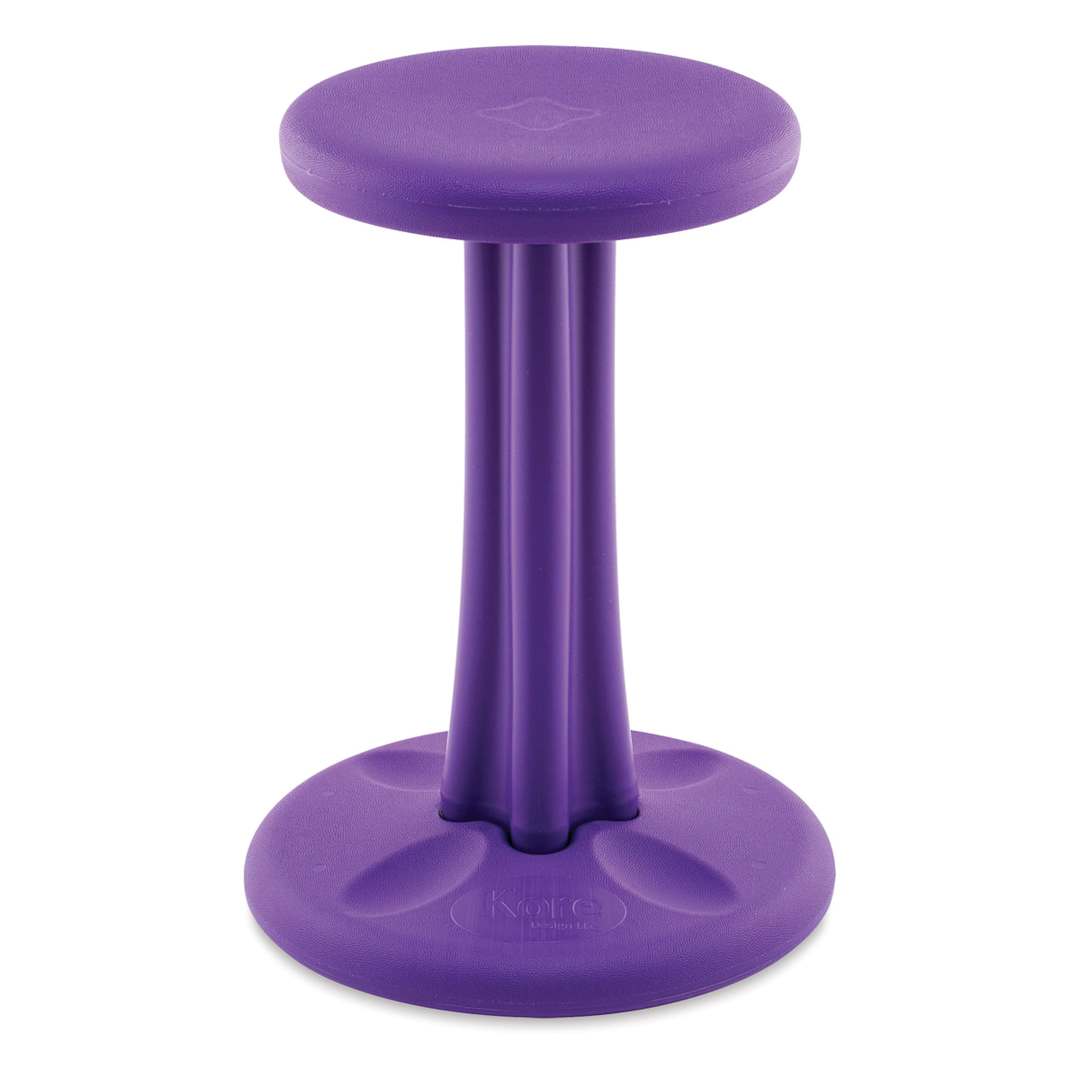 Open in modal - Kore Design Preteen Wobble Chair - Purple, 18-4/5"