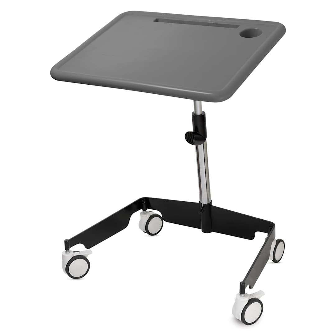 Open in modal - Kore Design Kids Sit-Stand Mobile Student Desk - Grey