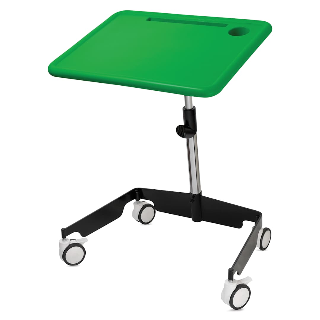 Open in modal - Kore Design Kids Sit-Stand Mobile Student Desk - Green