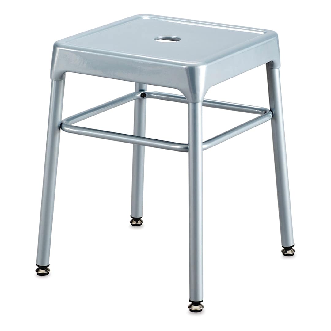 Open in modal - Safco Steel Guest Bistro Stool - Silver
