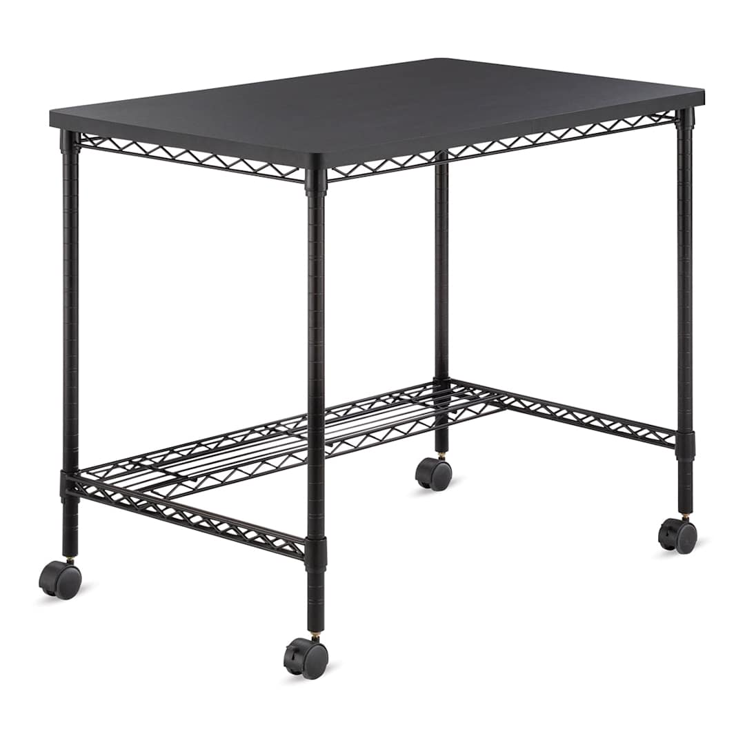 Open in modal - Safco Wire Desk - Black