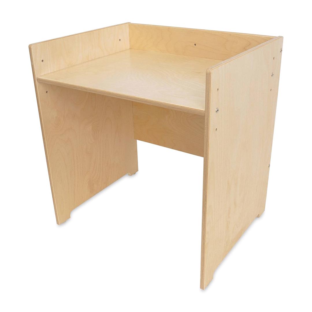 Open in modal - Whitney Brothers Child’s Adjustable Economy Study Desk - Natural
