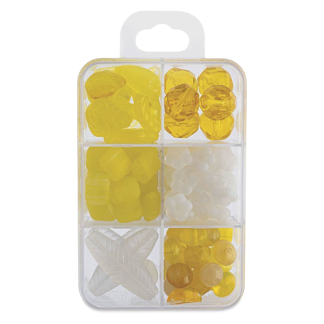 Open in modal - John Bead Czech Glass Bead Recipe Box - Lemon Squares - back
