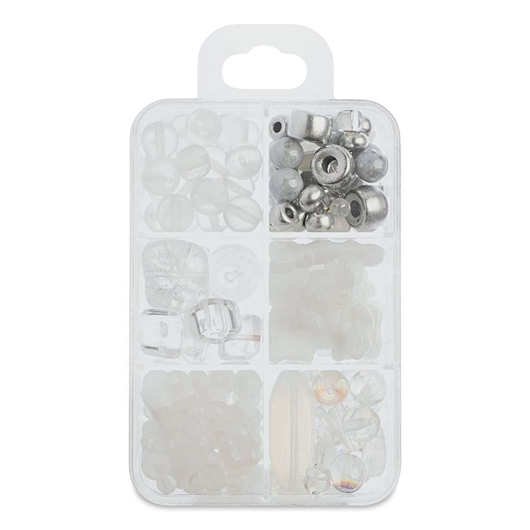 Open in modal - John Bead Czech Glass Bead Recipe Box - Wedding Cake - back