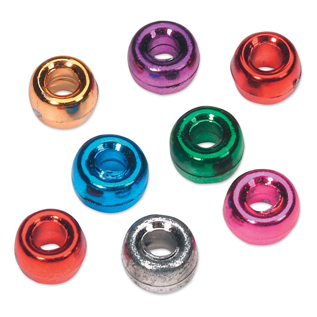 Open in modal - Darice Metallic Pony Beads