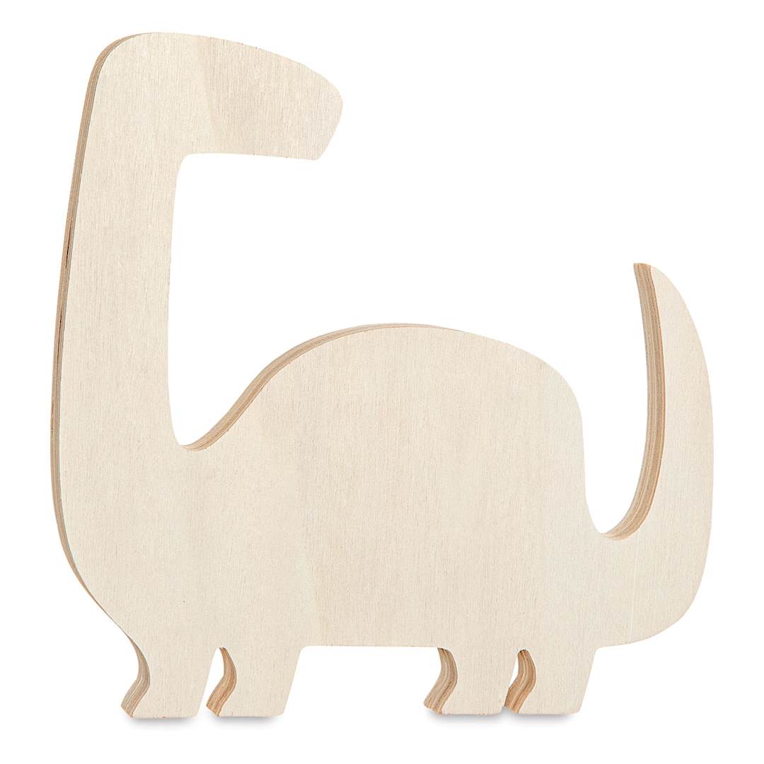 Open in modal - Darice Standing Wood Shape - Dinosaur