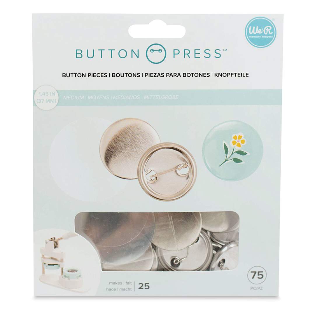 Open in modal - We R Memory Keepers Button Press Refills - Medium (Front of packaging)