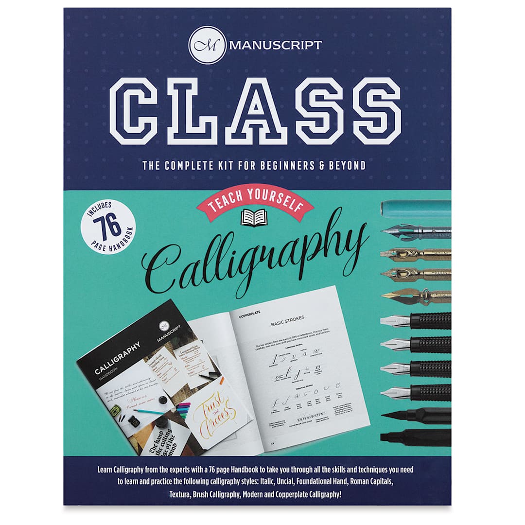 Open in modal - Manuscript Class Teach Yourself Calligraphy Kit