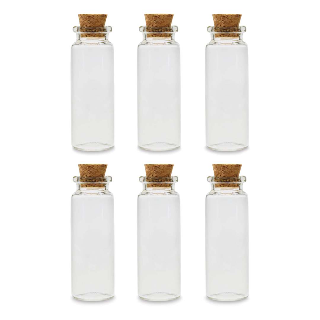 Open in modal - Craft Medley Glass Containers - Set of 6
