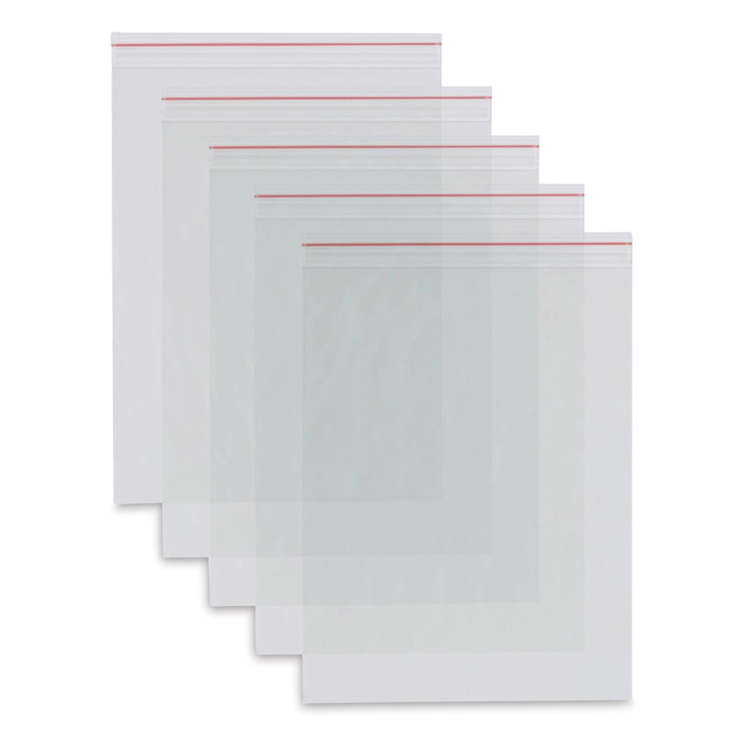 Open in modal - Craft Medley Zipper Lock Bags - 6" W x 8" L, Package of 15