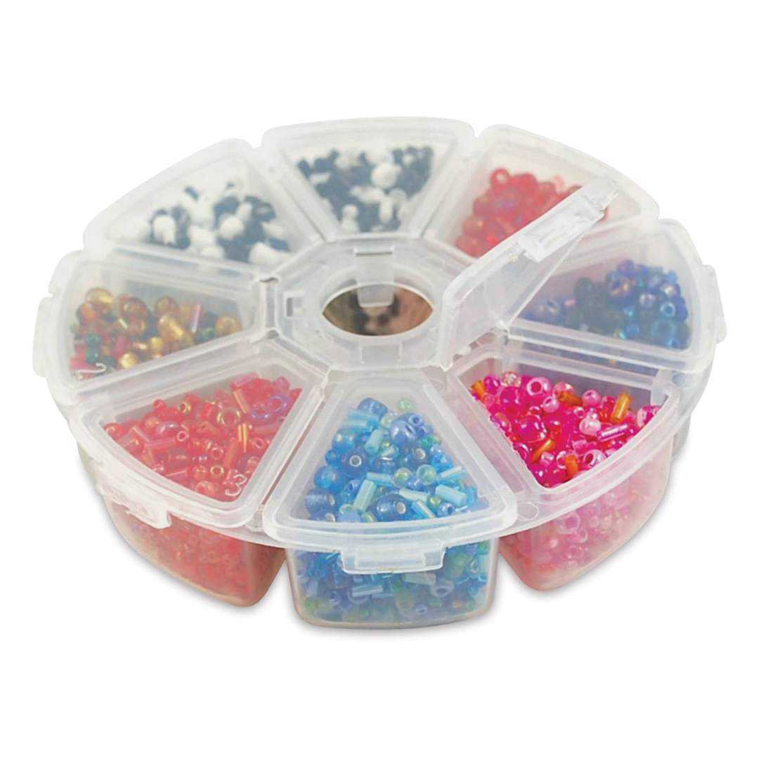 Open in modal - Craft Medley Organizer Box - 4" (Shown with beads)