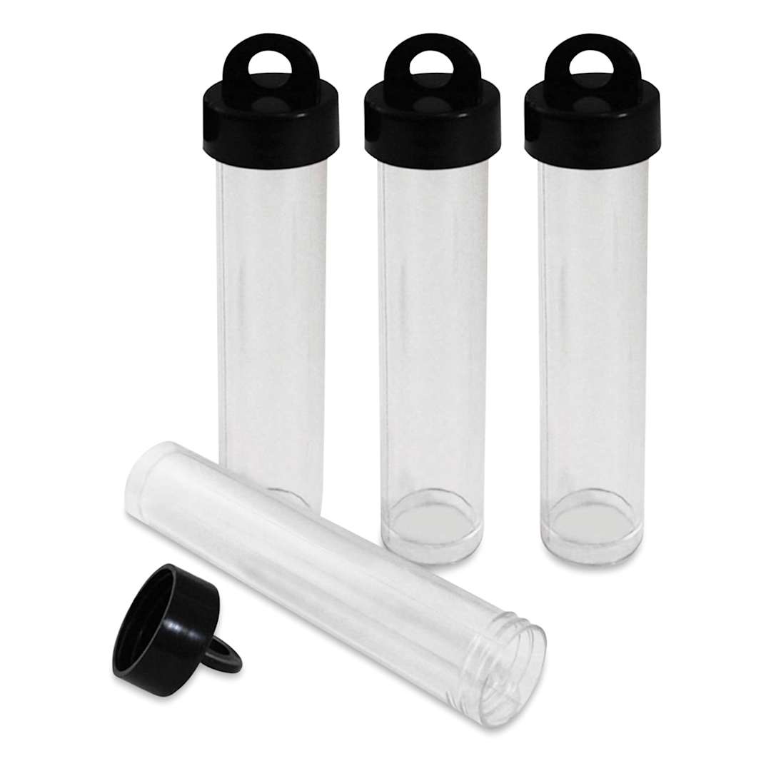 Open in modal - Craft Medley Plastic Storage Vials - 4", Package of 4
