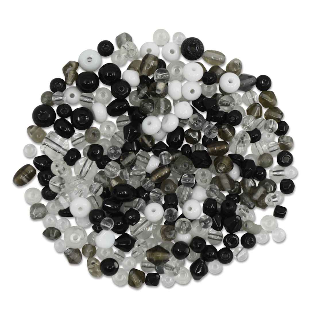 Open in modal - Craft Medley Glass Beads - Classic Mix, 1.05 oz