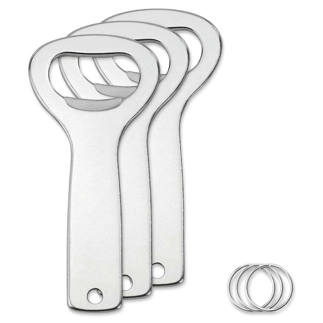 Open in modal - ImpressArt Stamp It Yourself Bottle Opener Kit (Kit contents)