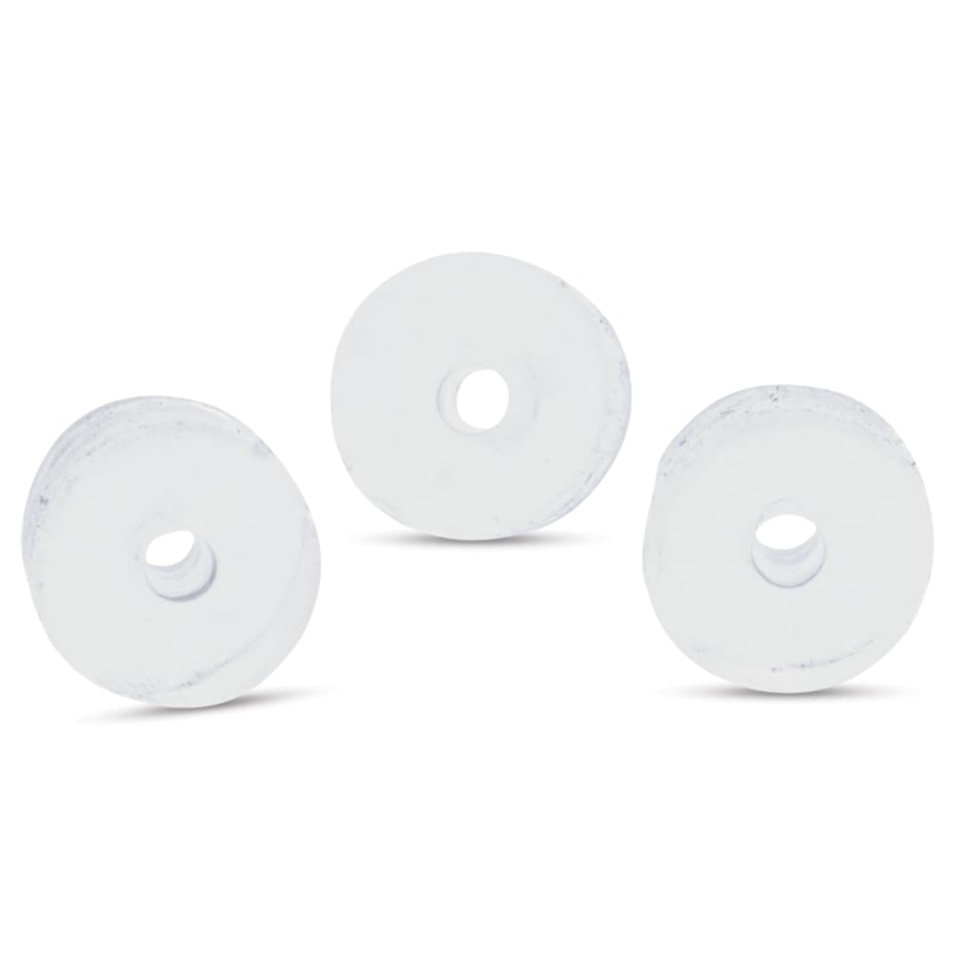 Open in modal - John Bead Must Have Findings Plastic Earring Backs - Pkg of 200