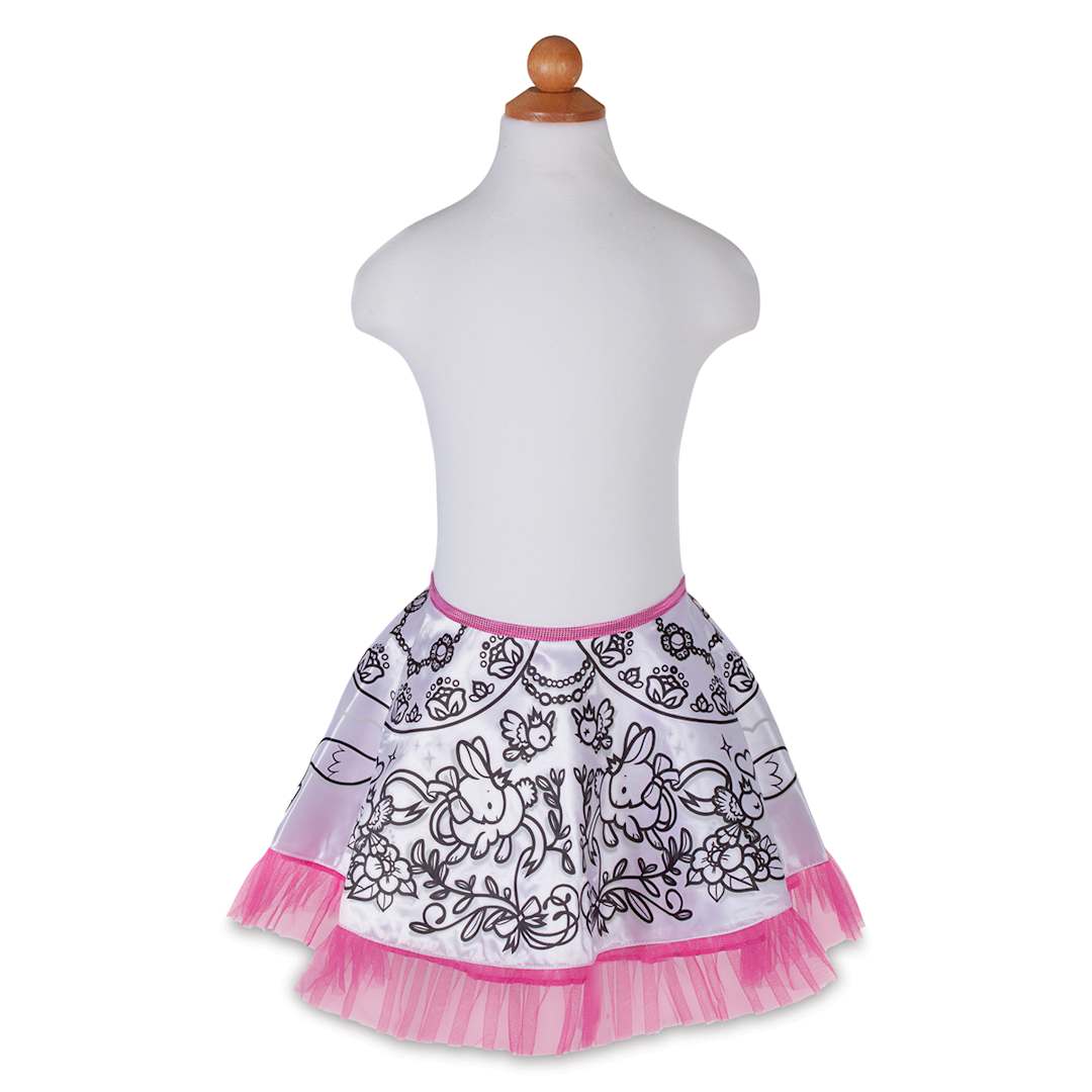 Open in modal - Great Pretenders Colour-a-Skirt - Undecorated Skirt on mannequin
