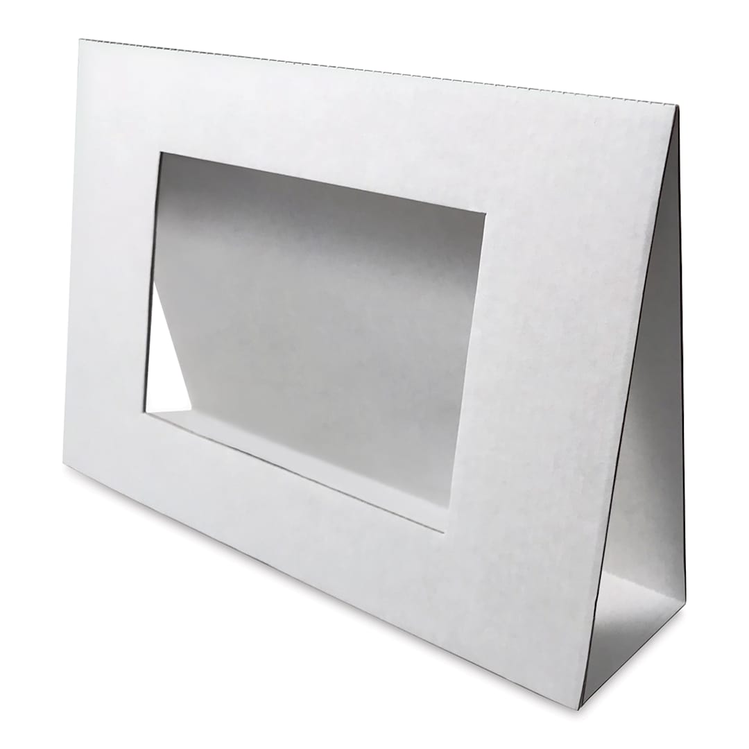 Open in modal - Roylco Stand-Up Picture Frames - Frame folded and standing horizontally