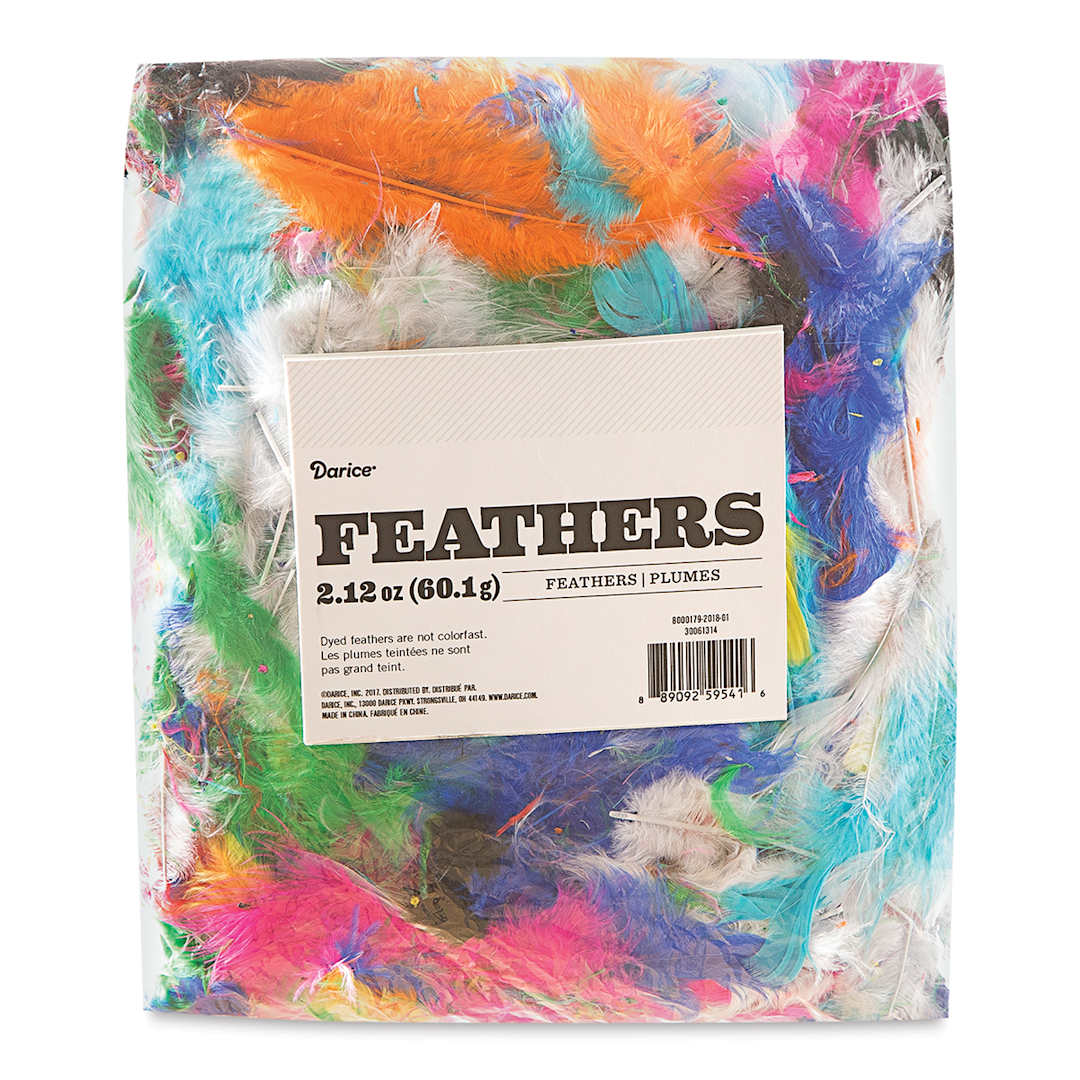 Open in modal - Darice Value Pack Feathers