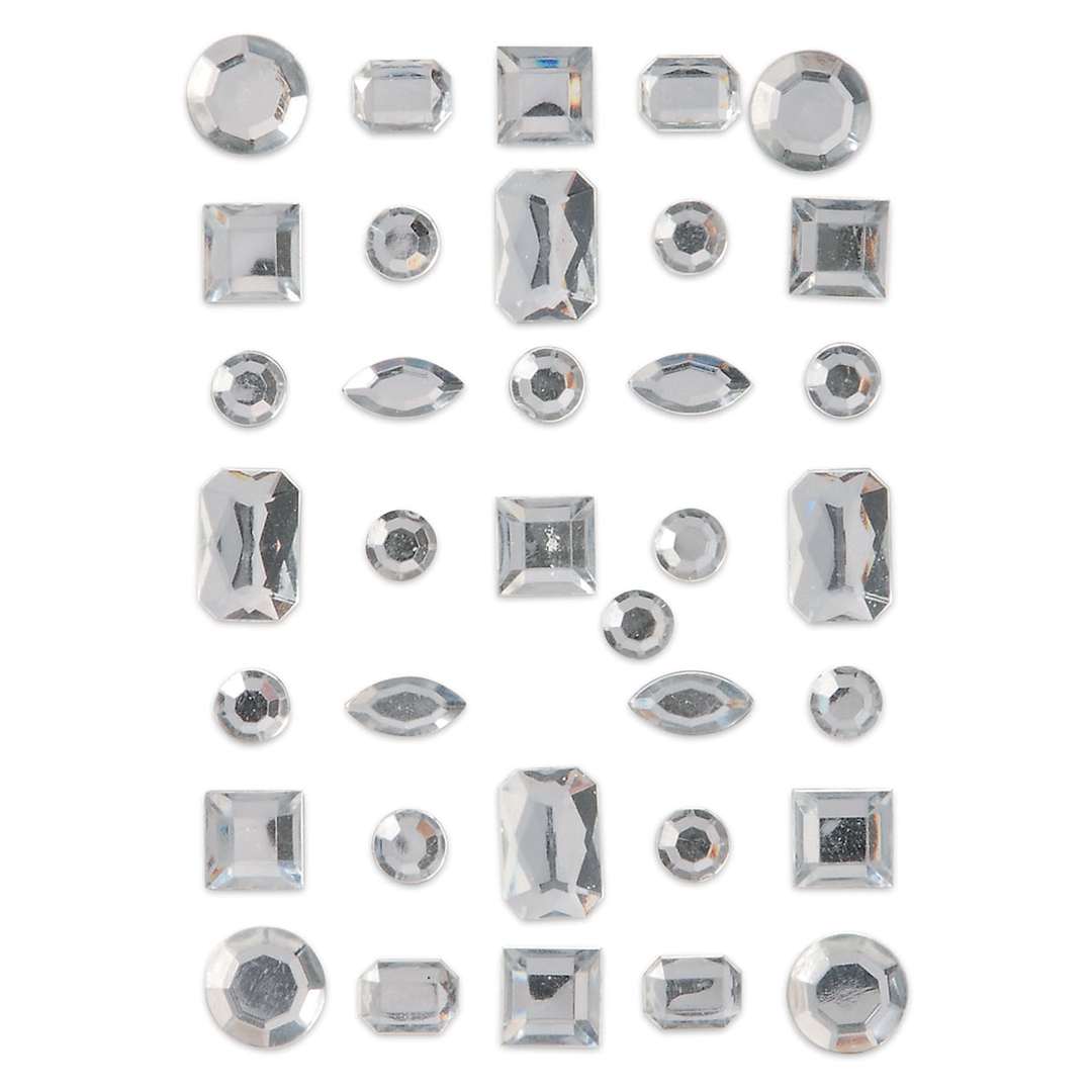 Open in modal - Darice Adhesive-Backed Rhinestones