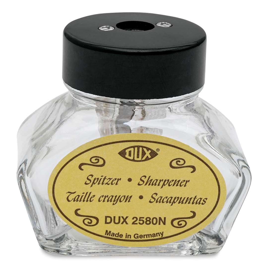 Open in modal - Dux Glass Inkwell Sharpener - Clear