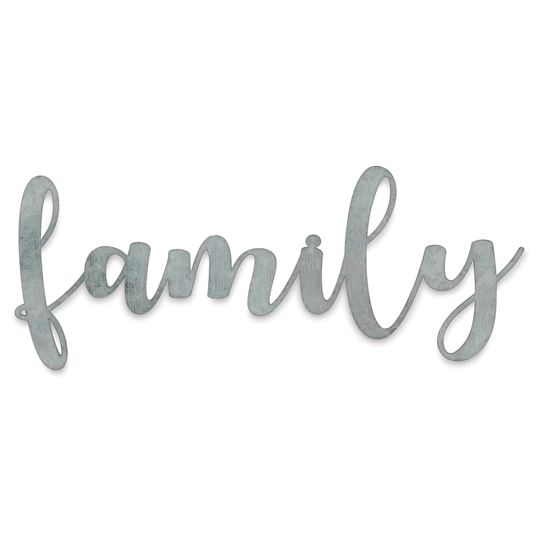 Open in modal - Hampton Art Galvanized Words