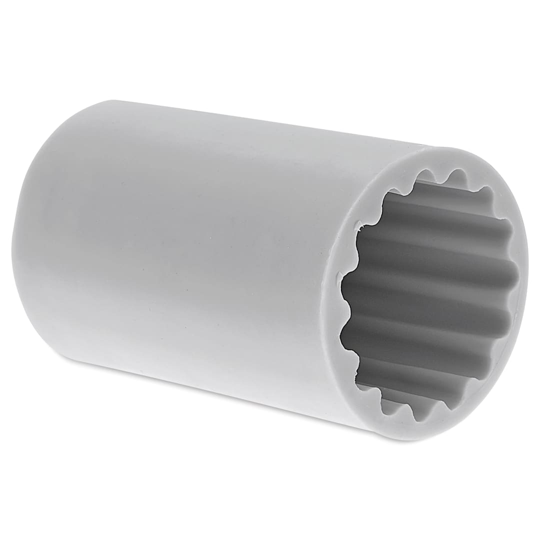 Open in modal - Rico Design Silicone Candle Mold - Fluted Cylinder, 2.4" x 2.4" x 3.5"