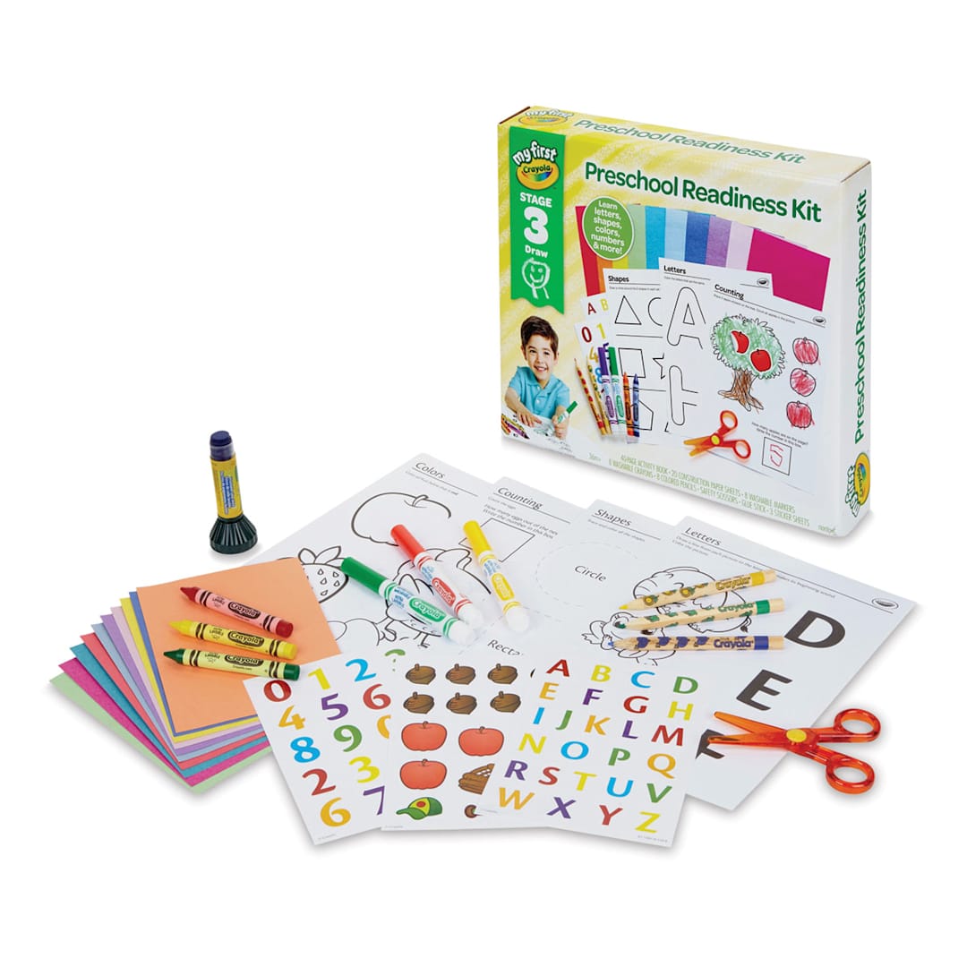 Open in modal - Crayola My First Preschool Readiness Kit