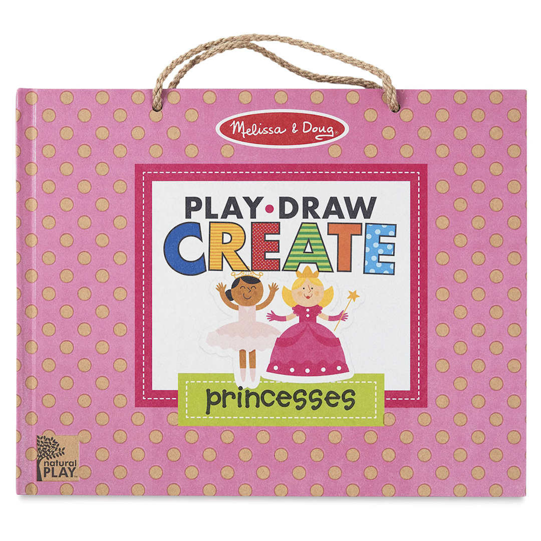 Open in modal - Reusable Drawing & Magnet Kits - Front of Princesses Kit