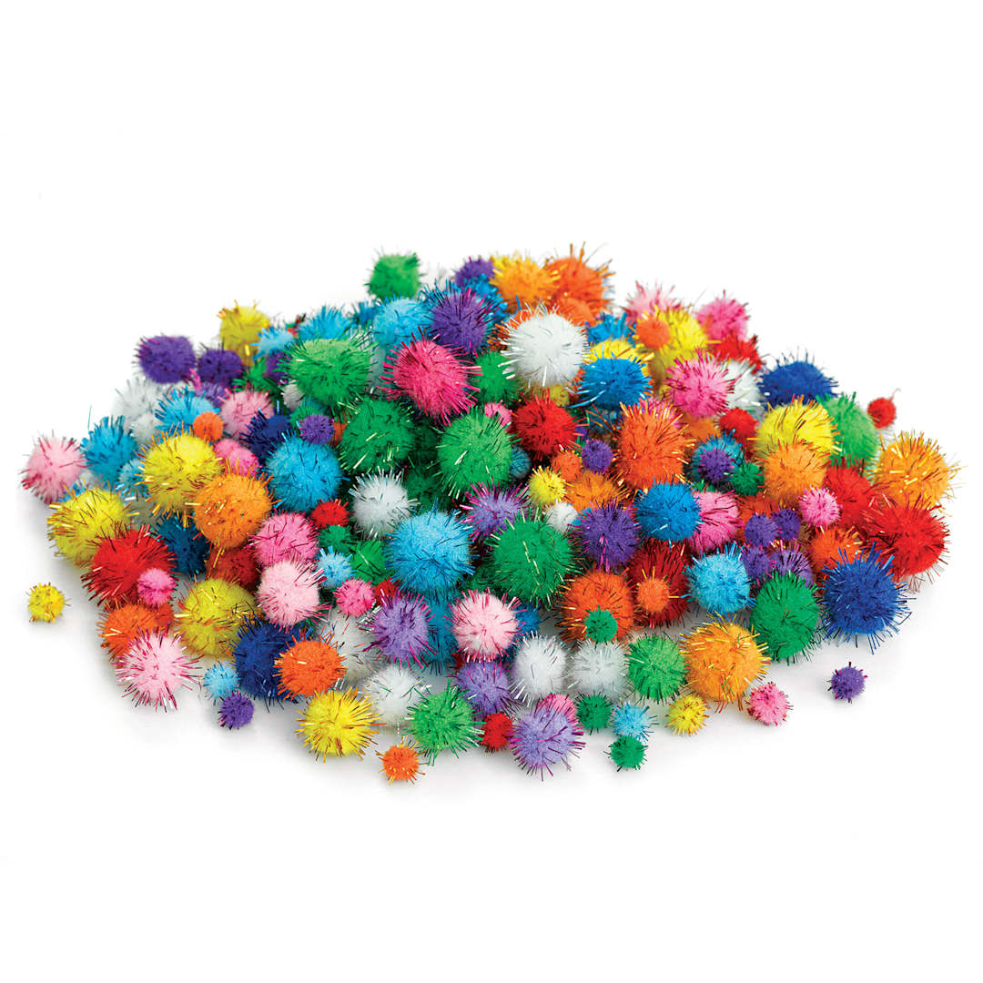 Open in modal - Tinsel Pom Poms