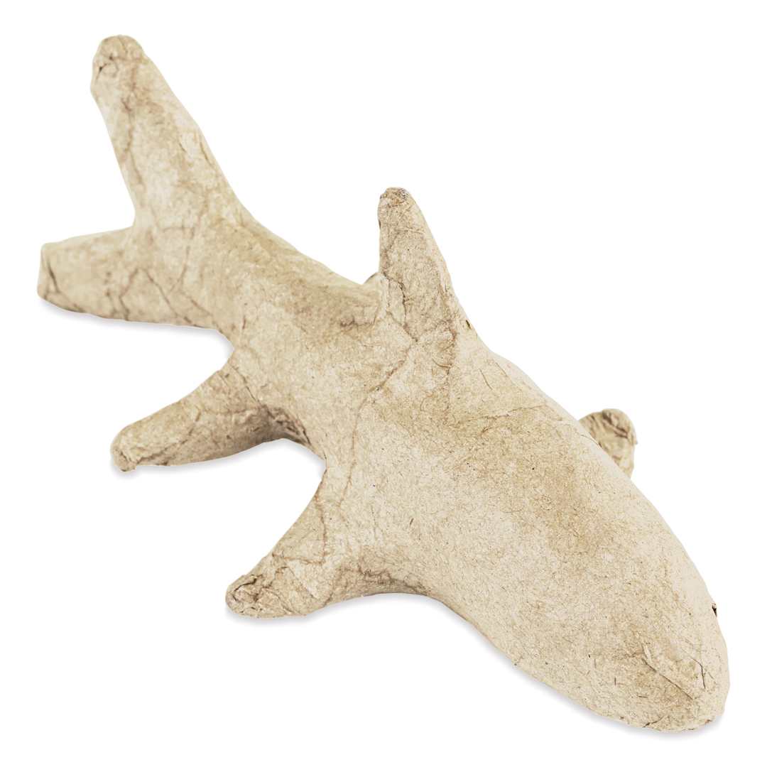 Open in modal - DecoPatch Small Paper Mache Animal - Shark