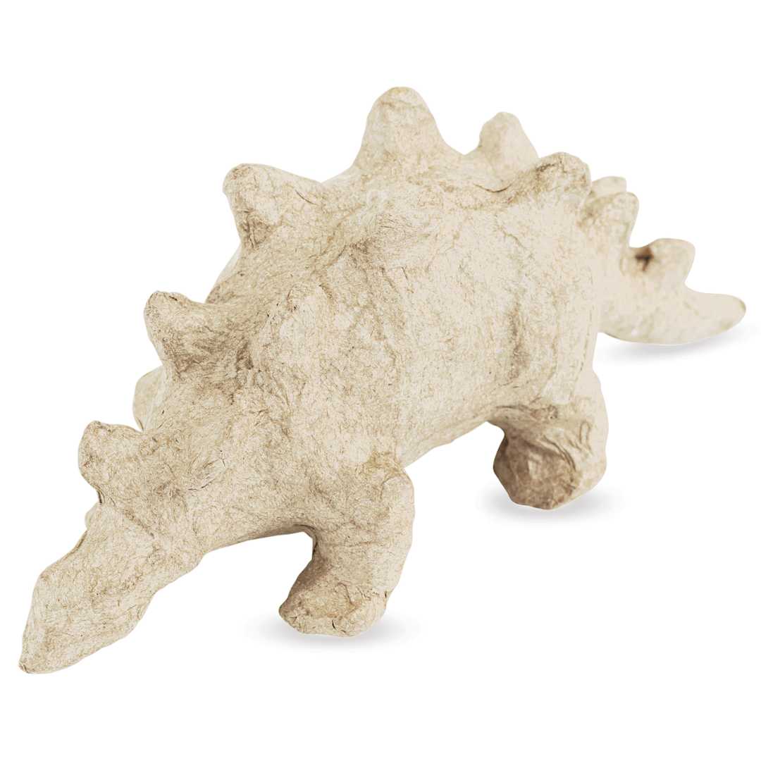 Open in modal - DecoPatch Small Paper Mache Animal - Stegosaurus
