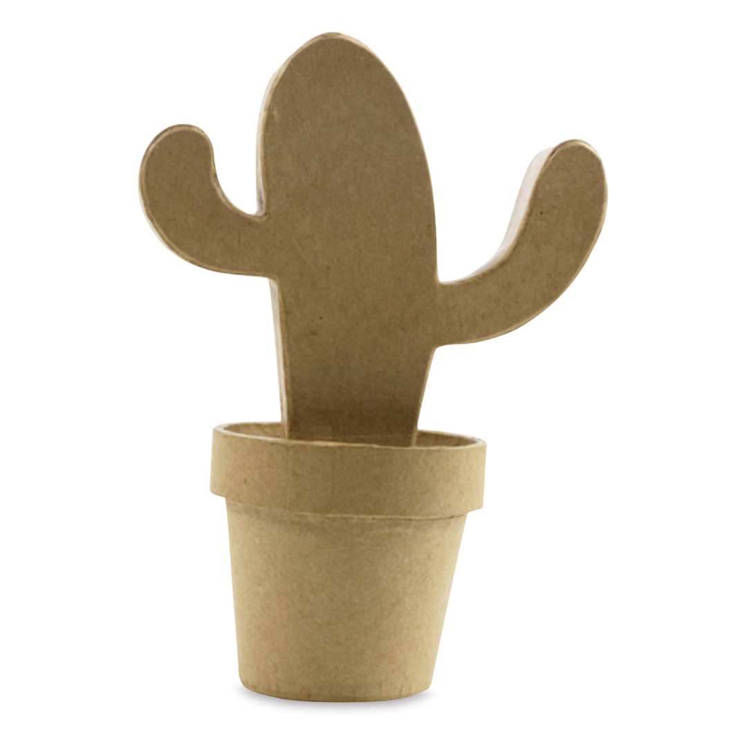 Open in modal - DecoPatch Paper Mache Cactus - Tree Cactus