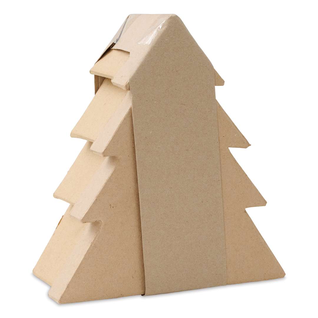 Open in modal - DecoPatch Paper Mache Box - Tree